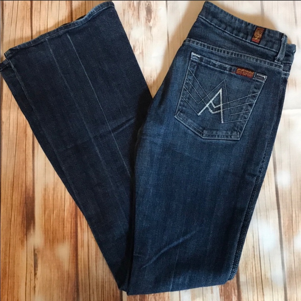 7 for all mankind jeans size 28